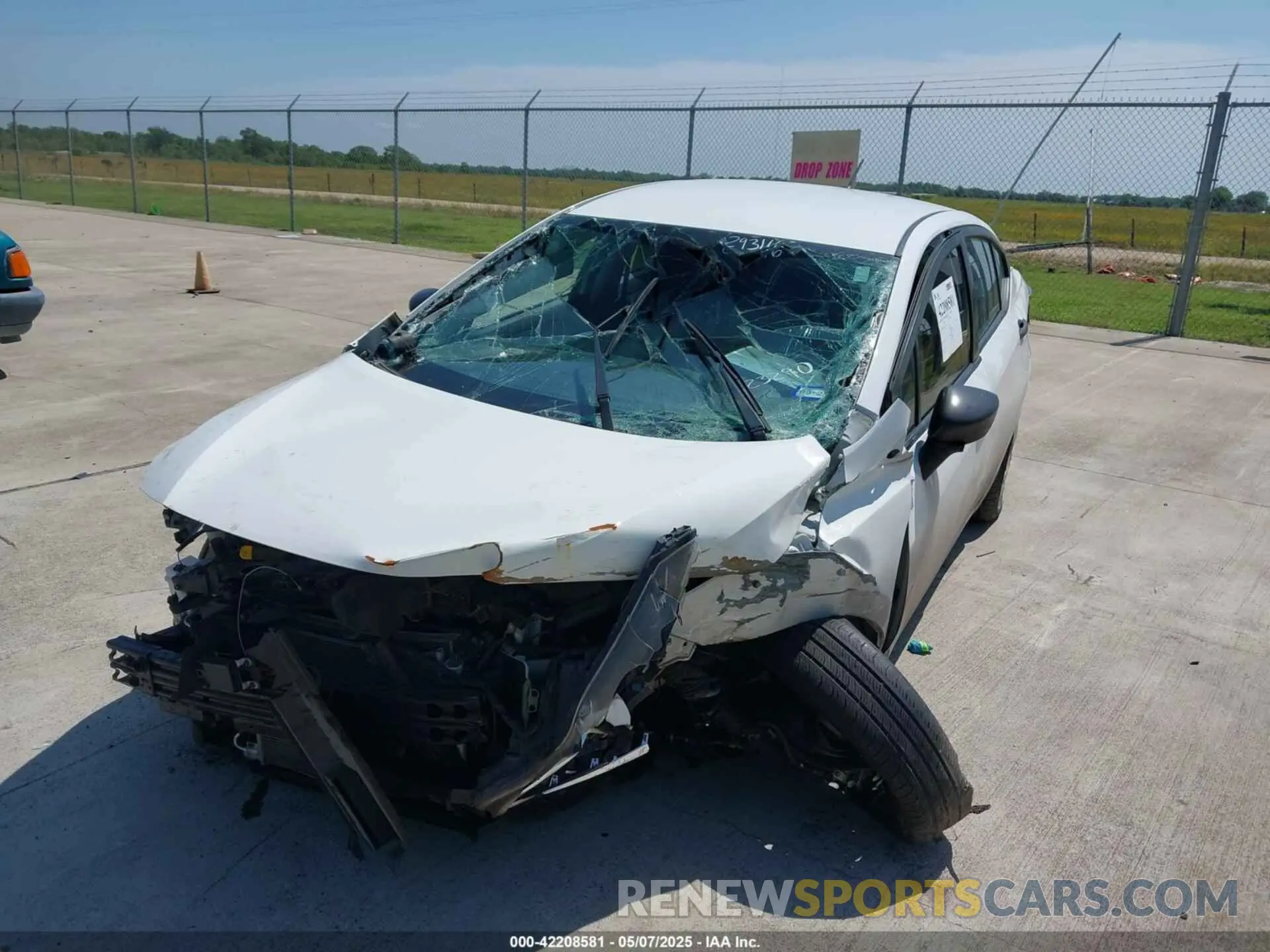 6 fotografías del automóvil dañado 3N1CN8DV2PL823290 NISSAN VERSA 2023