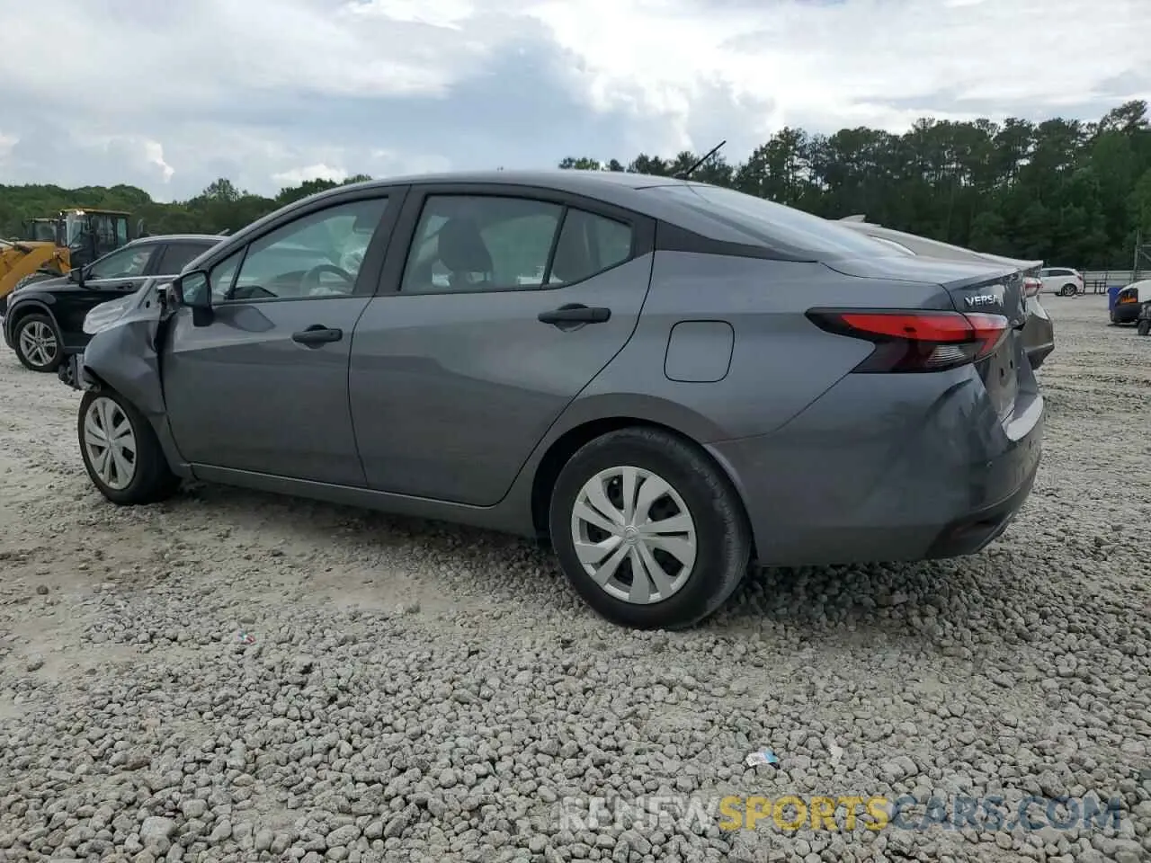 2 fotografías del automóvil dañado 3N1CN8DV2PL834032 NISSAN VERSA 2023