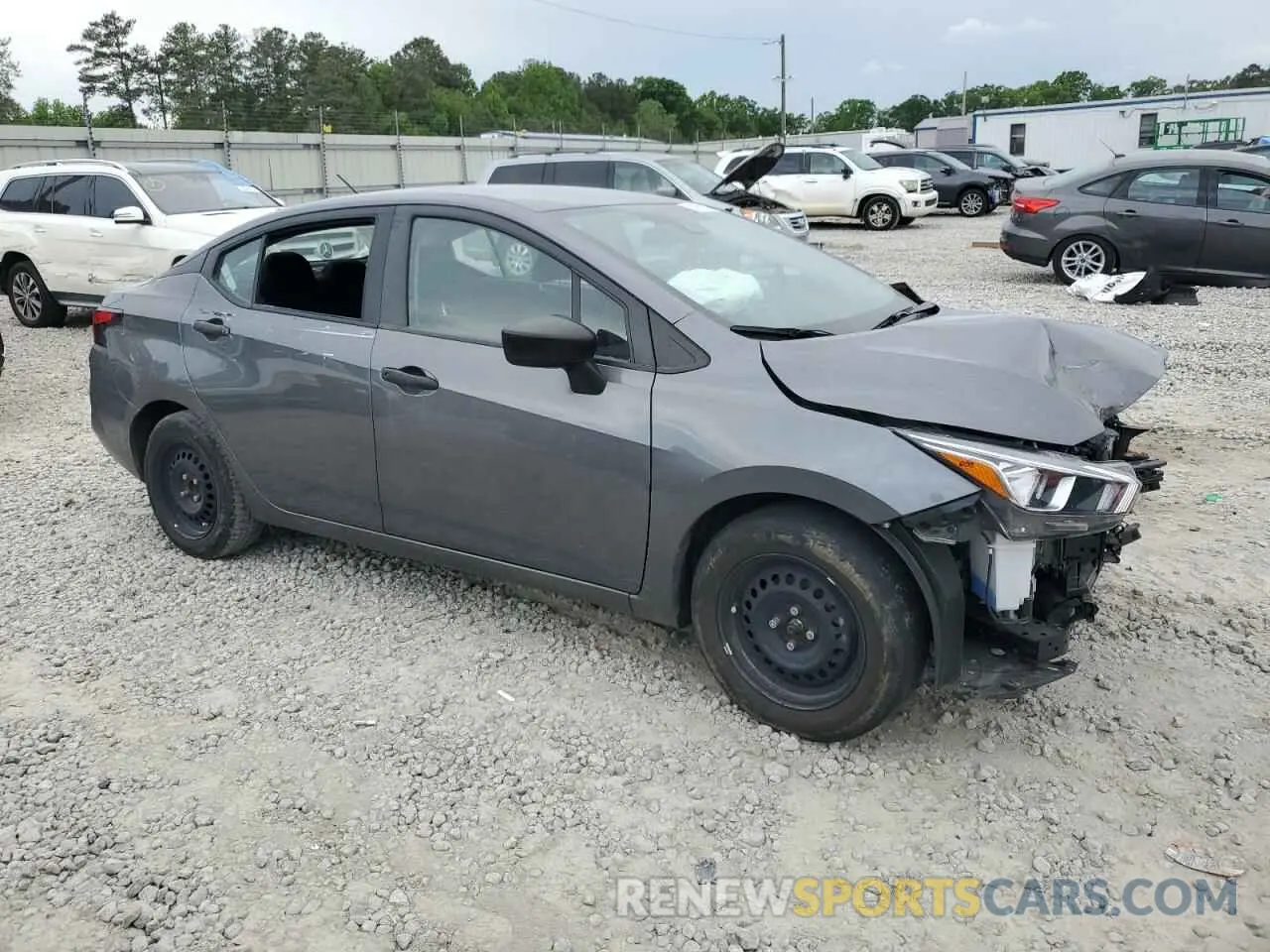 4 fotografías del automóvil dañado 3N1CN8DV2PL834032 NISSAN VERSA 2023
