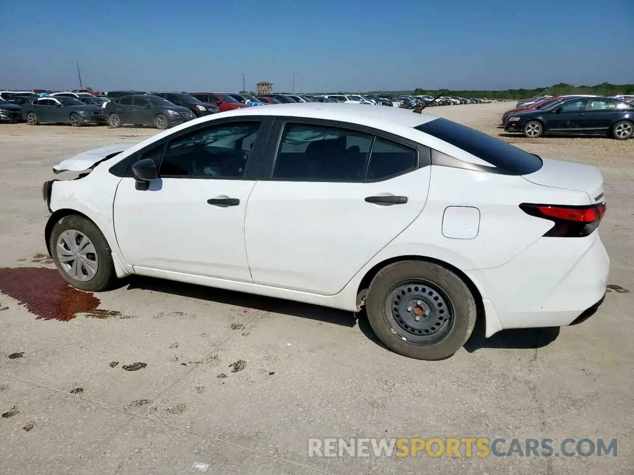 2 fotografías del automóvil dañado 3N1CN8DV3PL837389 NISSAN VERSA 2023