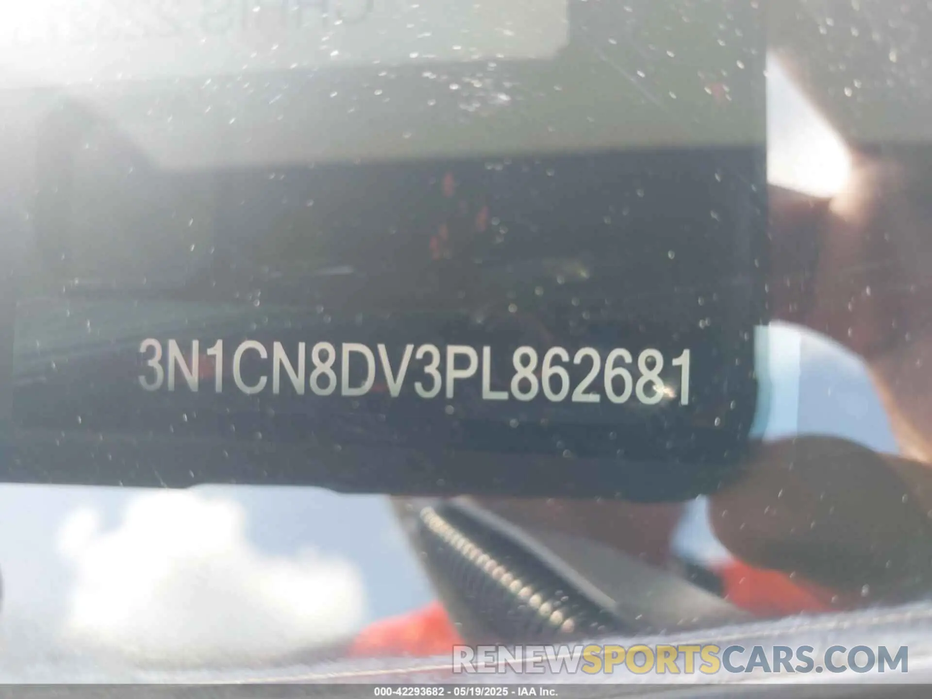 9 fotografías del automóvil dañado 3N1CN8DV3PL862681 NISSAN VERSA 2023