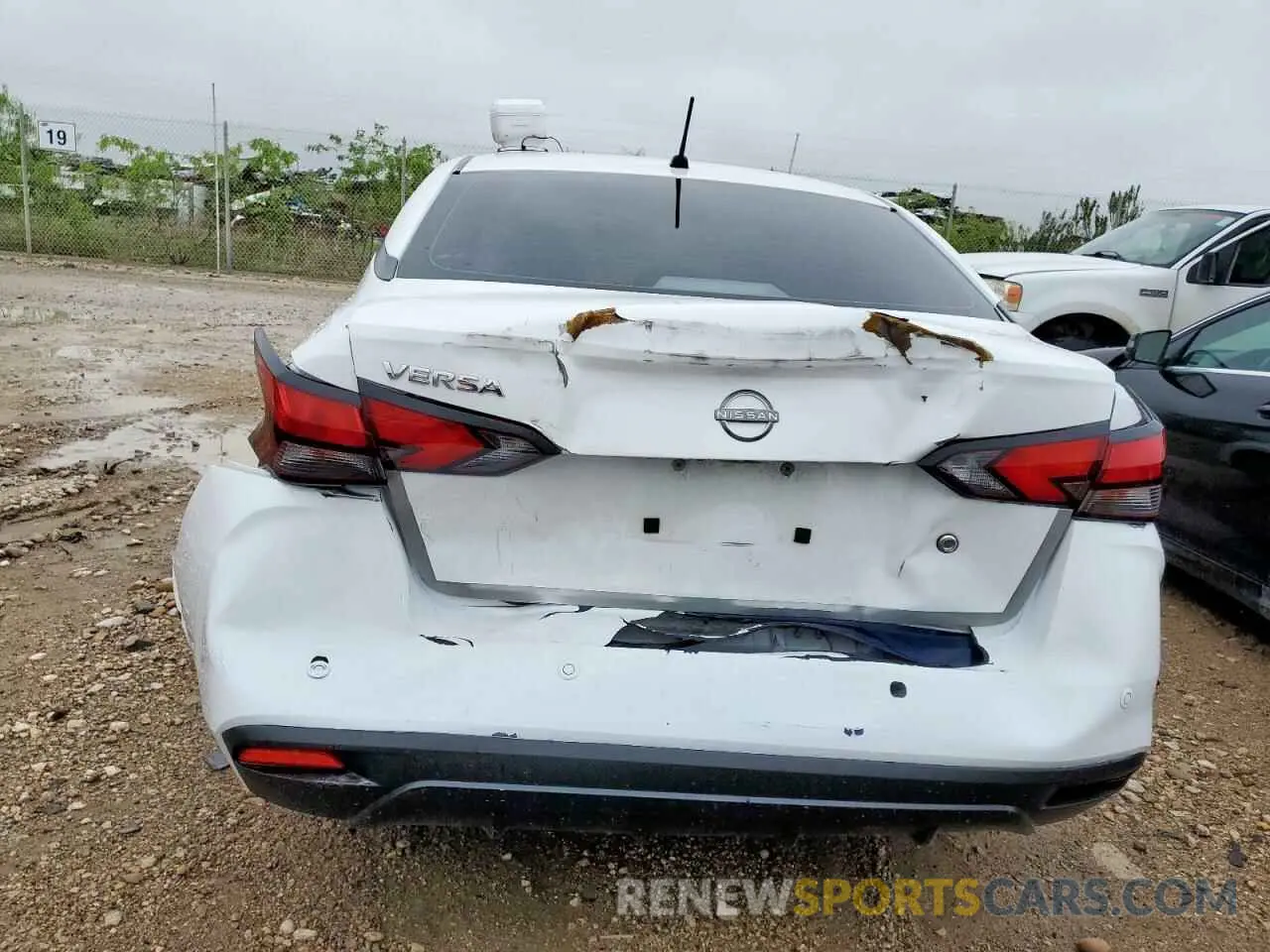 6 fotografías del automóvil dañado 3N1CN8DV4PL819564 NISSAN VERSA 2023