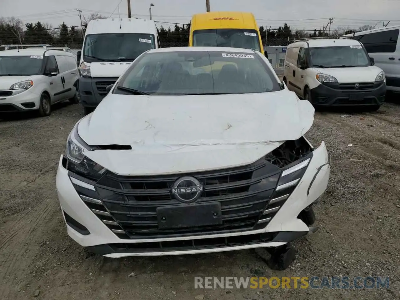 5 fotografías del automóvil dañado 3N1CN8DV4PL823551 NISSAN VERSA 2023