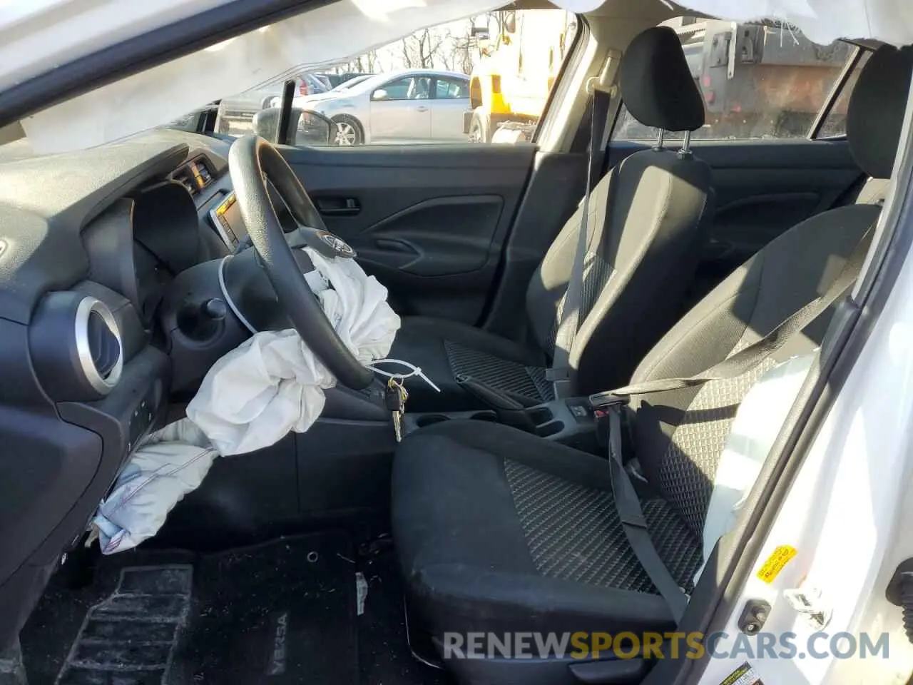 7 fotografías del automóvil dañado 3N1CN8DV4PL823551 NISSAN VERSA 2023
