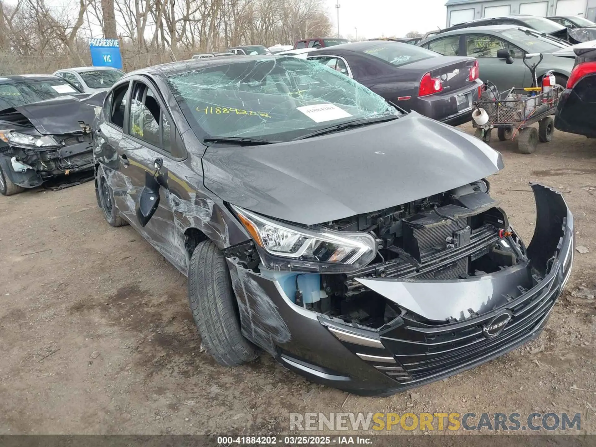 1 fotografías del automóvil dañado 3N1CN8DV5PL861385 NISSAN VERSA 2023