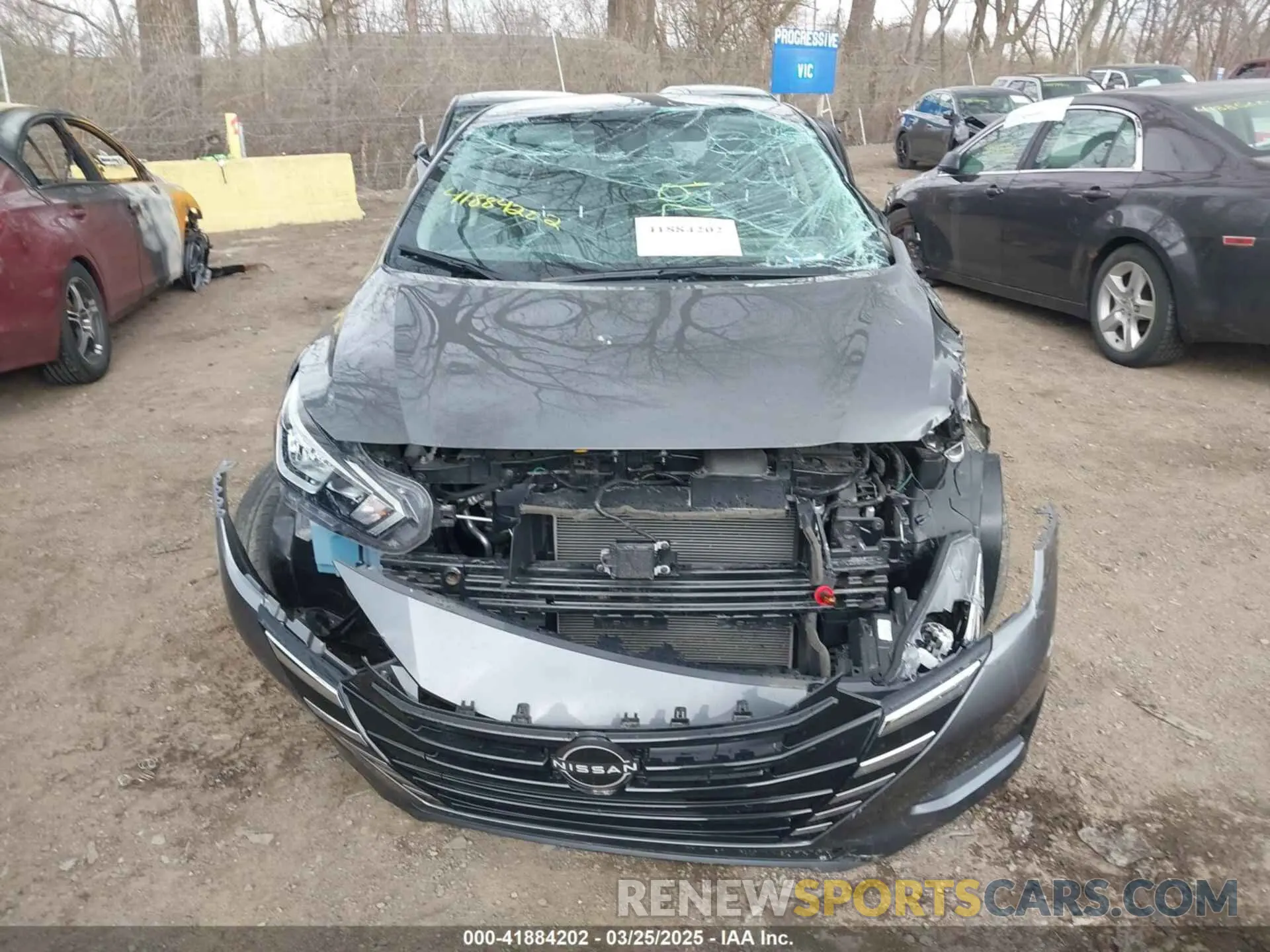 11 fotografías del automóvil dañado 3N1CN8DV5PL861385 NISSAN VERSA 2023
