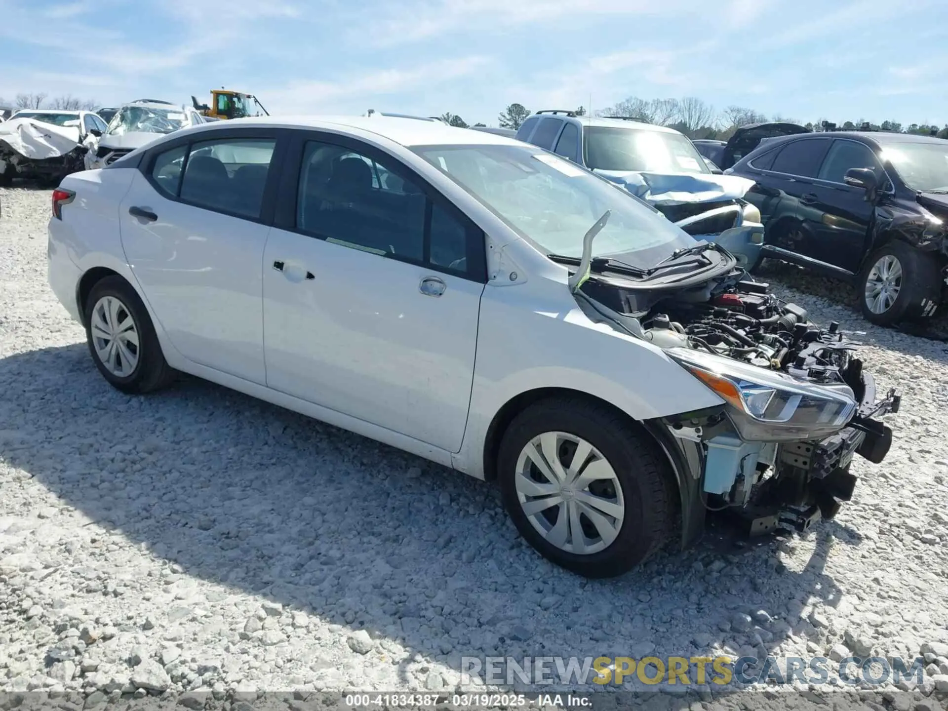 1 fotografías del automóvil dañado 3N1CN8DV6PL823440 NISSAN VERSA 2023
