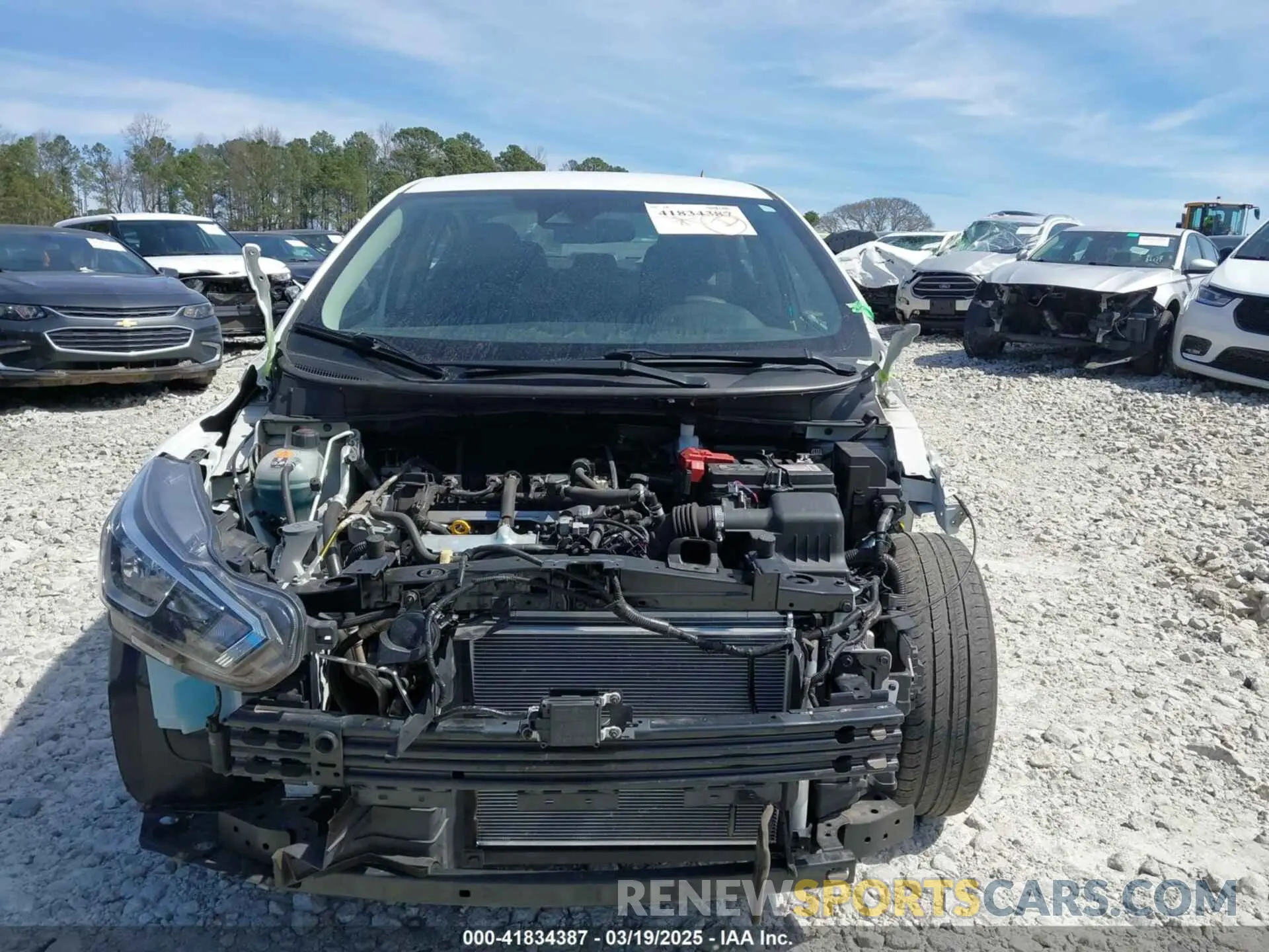 13 fotografías del automóvil dañado 3N1CN8DV6PL823440 NISSAN VERSA 2023