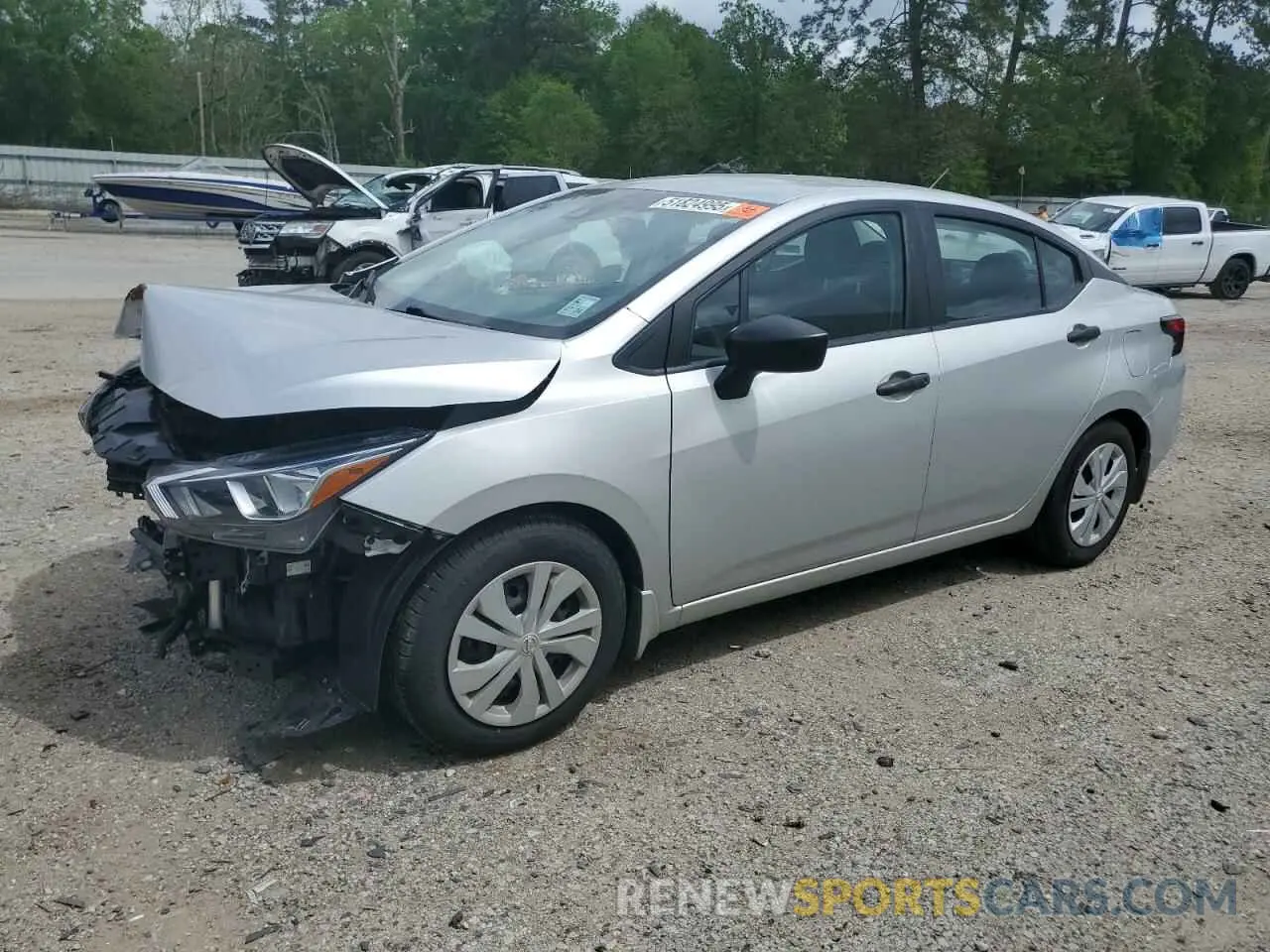 1 fotografías del automóvil dañado 3N1CN8DV6PL857166 NISSAN VERSA 2023