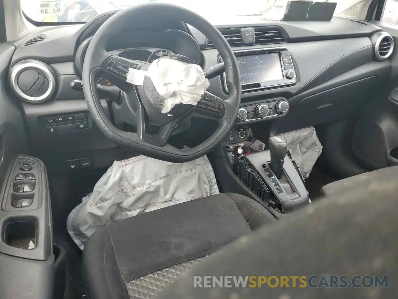 8 fotografías del automóvil dañado 3N1CN8DV6PL857166 NISSAN VERSA 2023