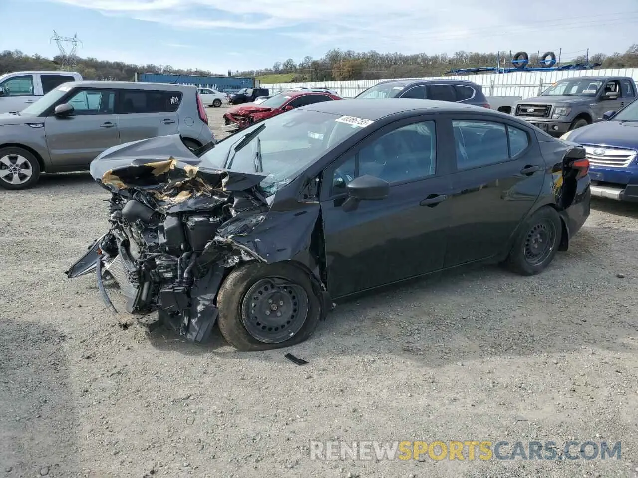 1 fotografías del automóvil dañado 3N1CN8DV7PL851425 NISSAN VERSA 2023