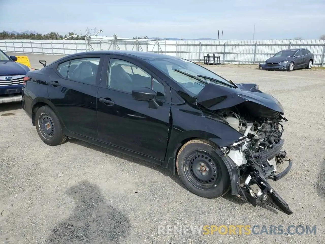 4 fotografías del automóvil dañado 3N1CN8DV7PL851425 NISSAN VERSA 2023