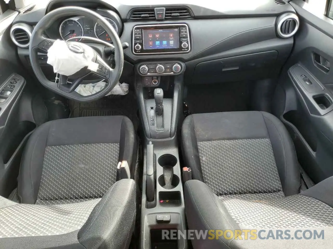 8 fotografías del automóvil dañado 3N1CN8DV7PL851425 NISSAN VERSA 2023