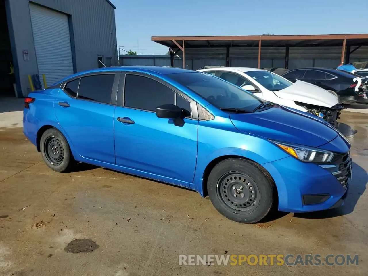 4 fotografías del automóvil dañado 3N1CN8DV9PL833010 NISSAN VERSA 2023