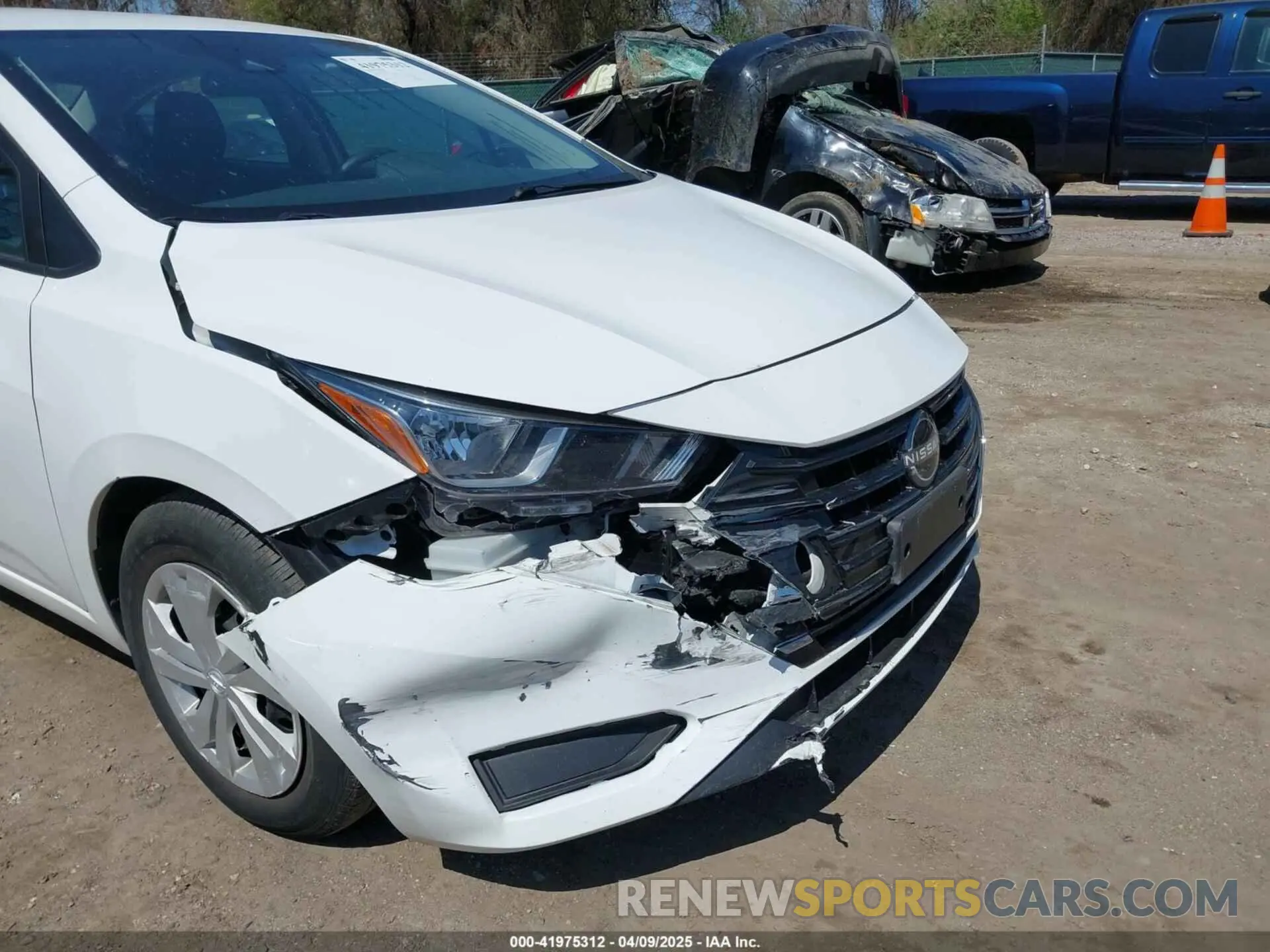 6 fotografías del automóvil dañado 3N1CN8DVXPL825045 NISSAN VERSA 2023