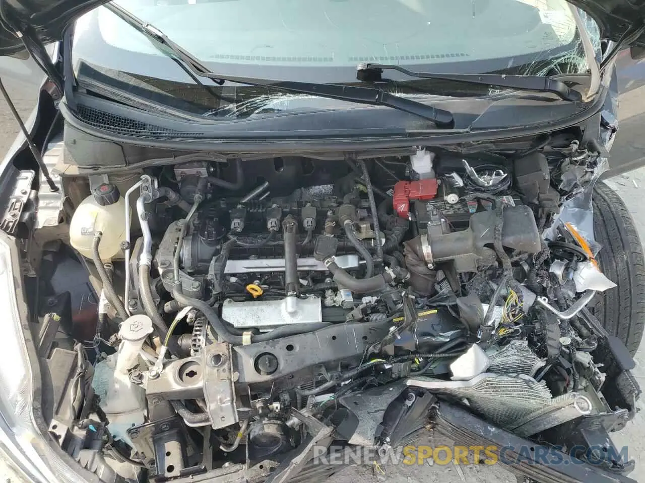 12 fotografías del automóvil dañado 3N1CN8EV0PL844203 NISSAN VERSA 2023