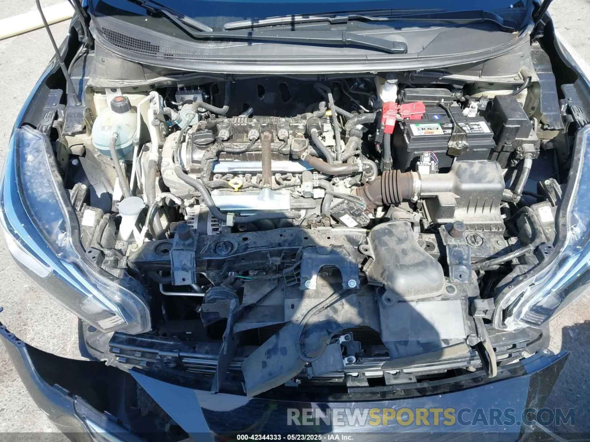 10 fotografías del automóvil dañado 3N1CN8EV0PL864631 NISSAN VERSA 2023