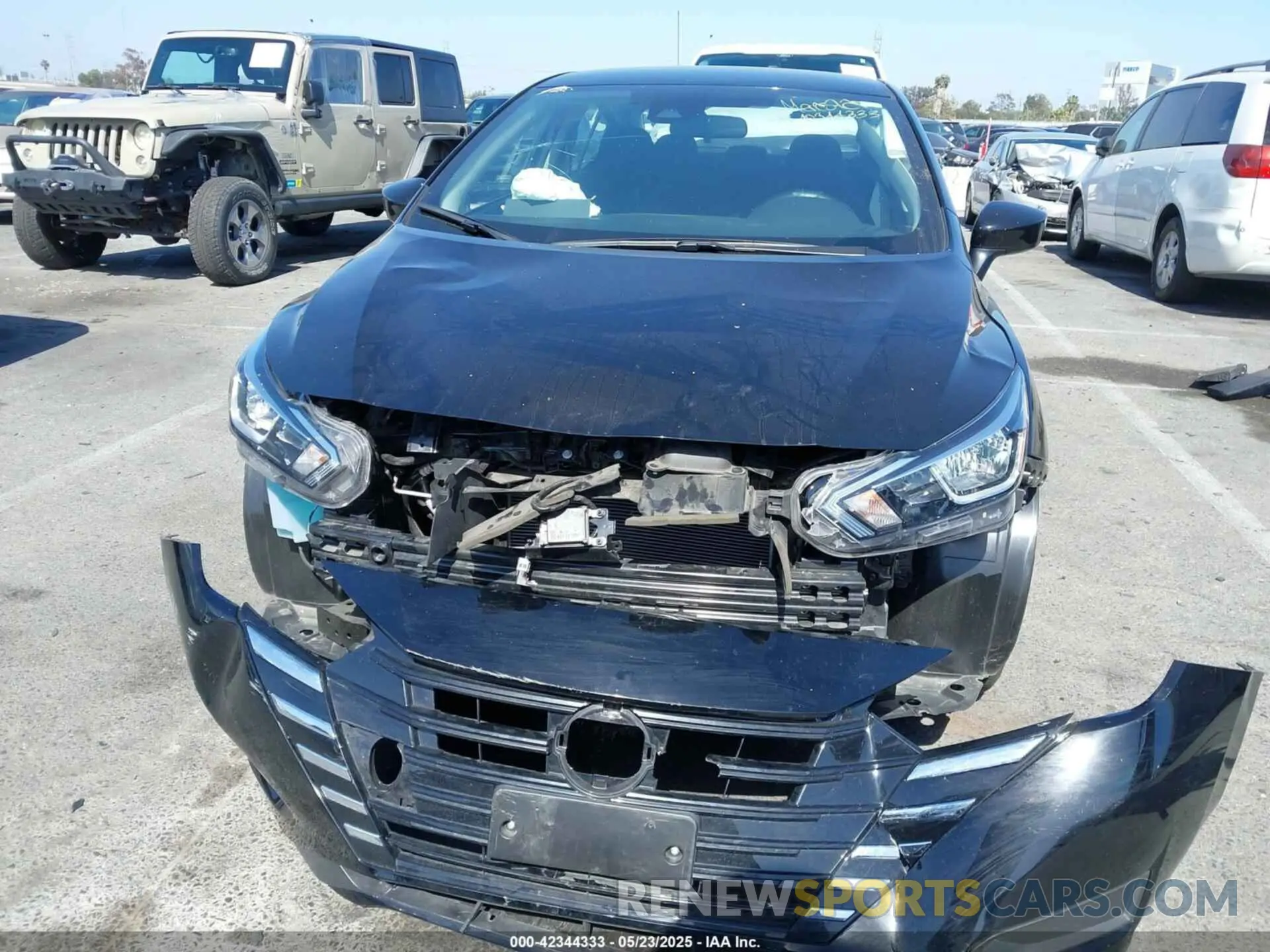 12 fotografías del automóvil dañado 3N1CN8EV0PL864631 NISSAN VERSA 2023