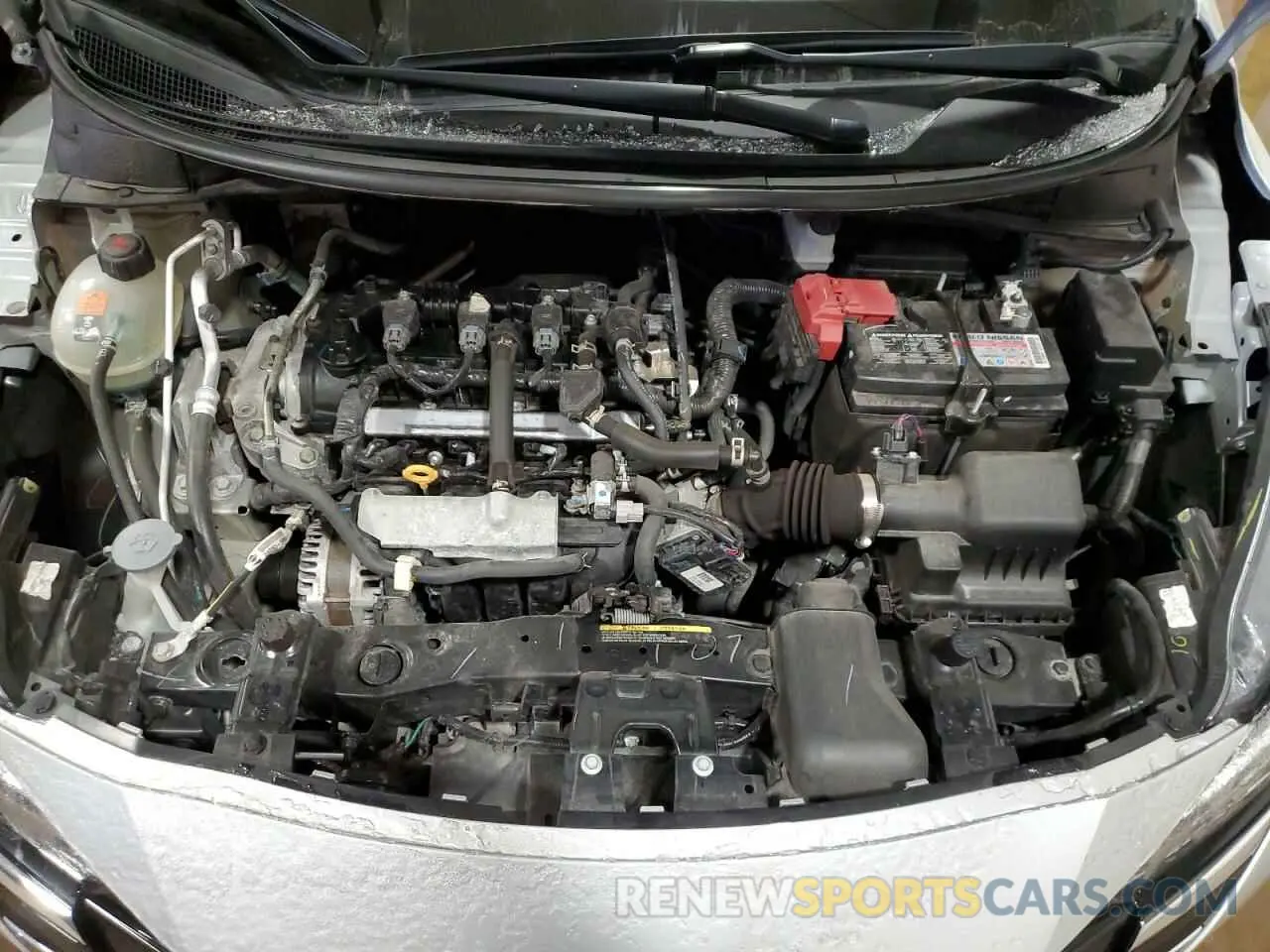 11 fotografías del automóvil dañado 3N1CN8EV2PL854117 NISSAN VERSA 2023