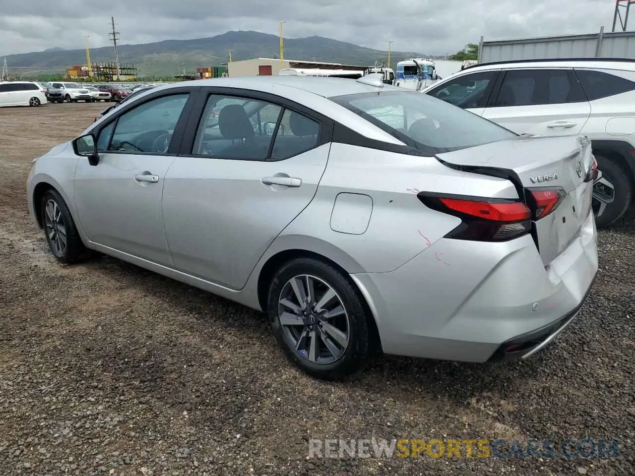 2 fotografías del automóvil dañado 3N1CN8EV3PL856636 NISSAN VERSA 2023