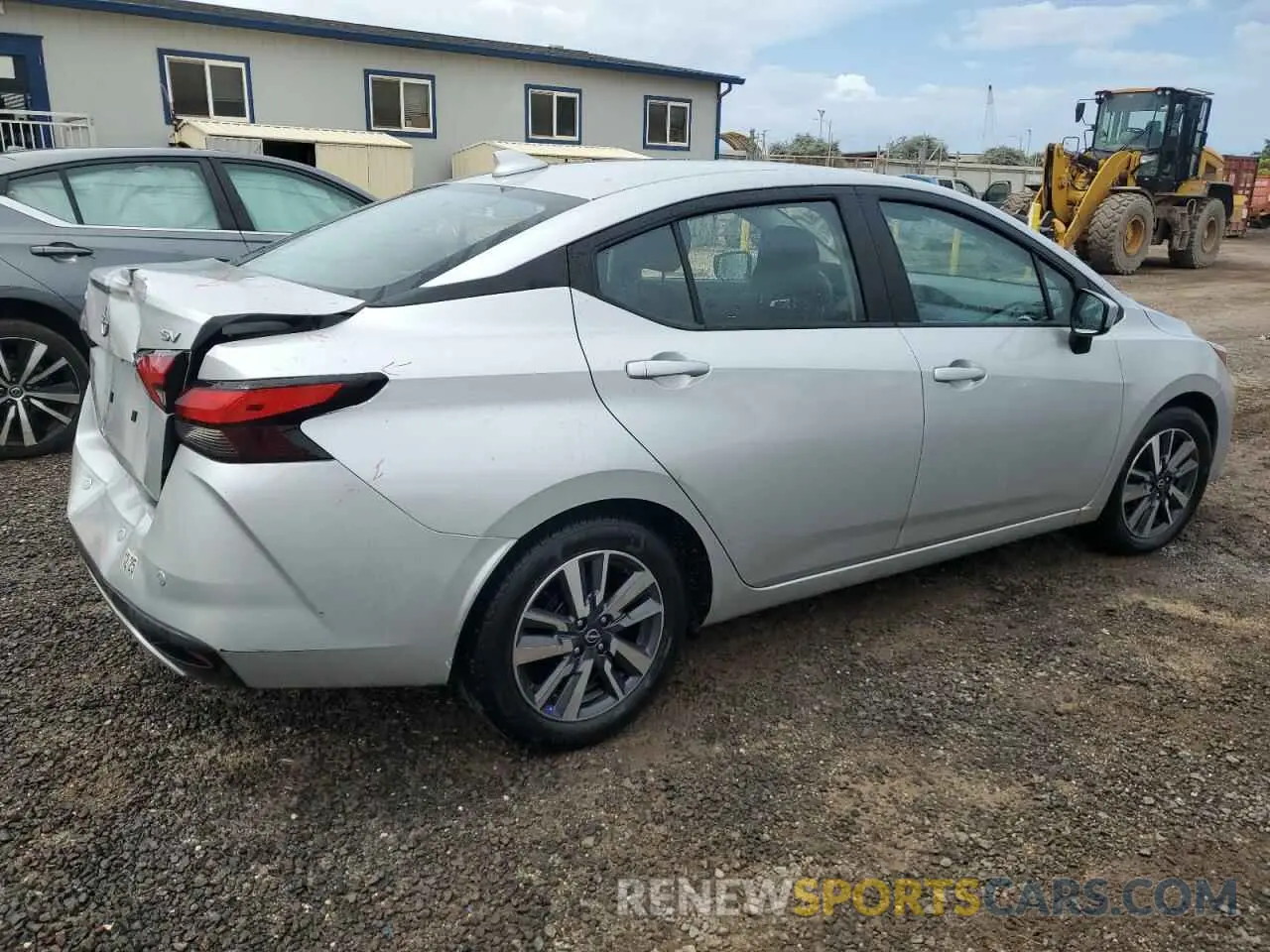3 fotografías del automóvil dañado 3N1CN8EV3PL856636 NISSAN VERSA 2023