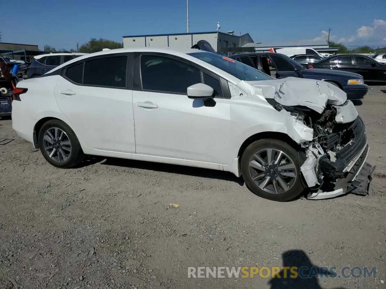 4 fotografías del automóvil dañado 3N1CN8EV5PL874233 NISSAN VERSA 2023