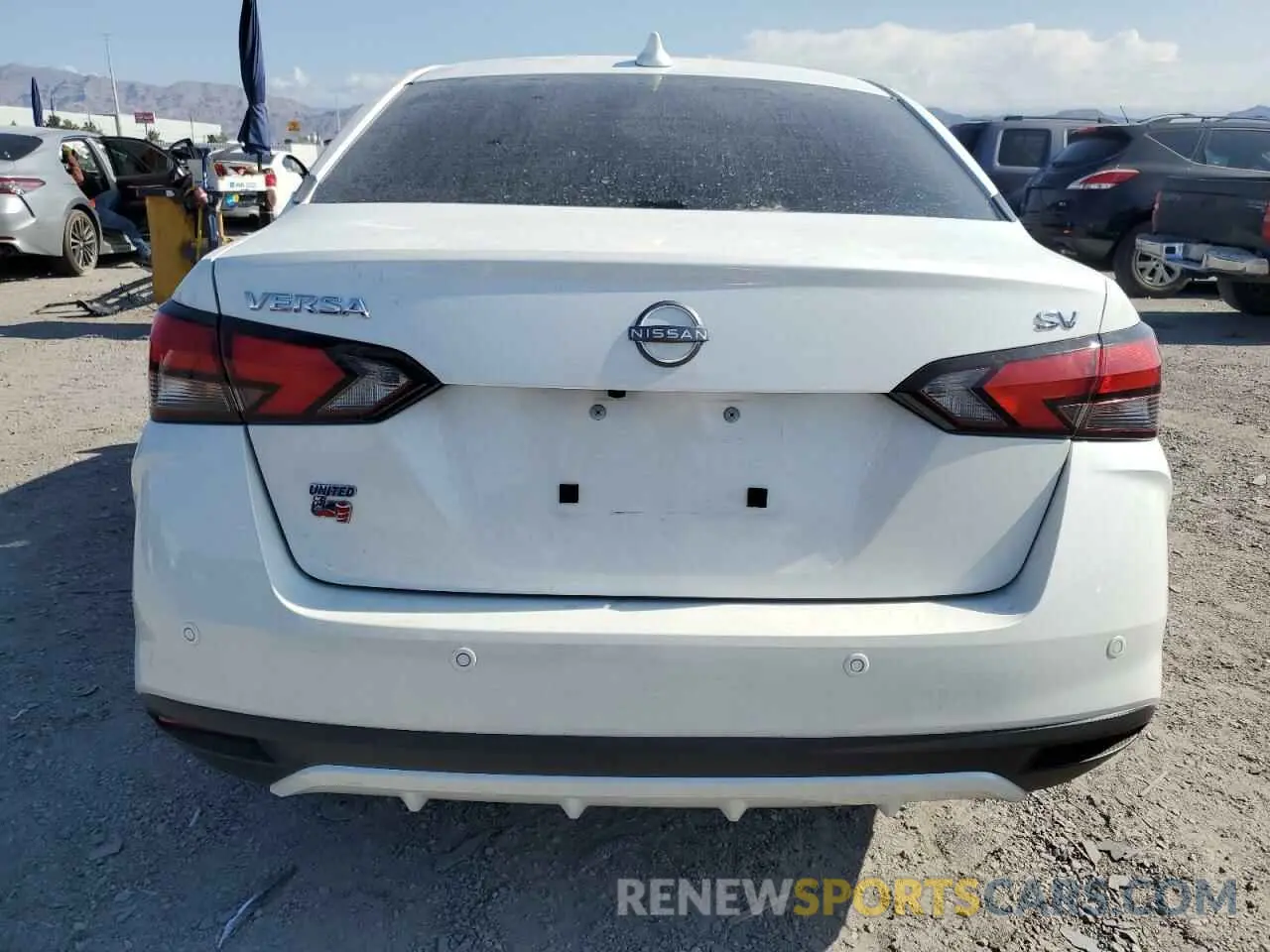 6 fotografías del automóvil dañado 3N1CN8EV5PL874233 NISSAN VERSA 2023