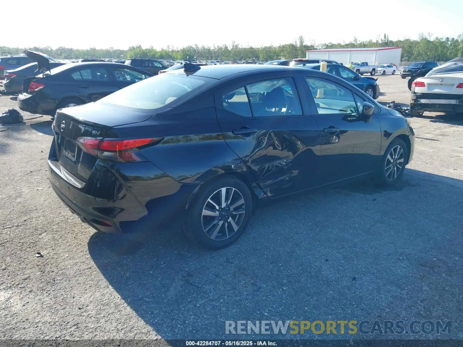 4 fotografías del automóvil dañado 3N1CN8EV6PL816776 NISSAN VERSA 2023