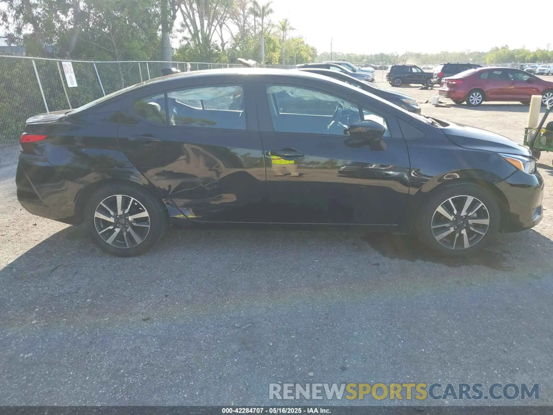 6 fotografías del automóvil dañado 3N1CN8EV6PL816776 NISSAN VERSA 2023