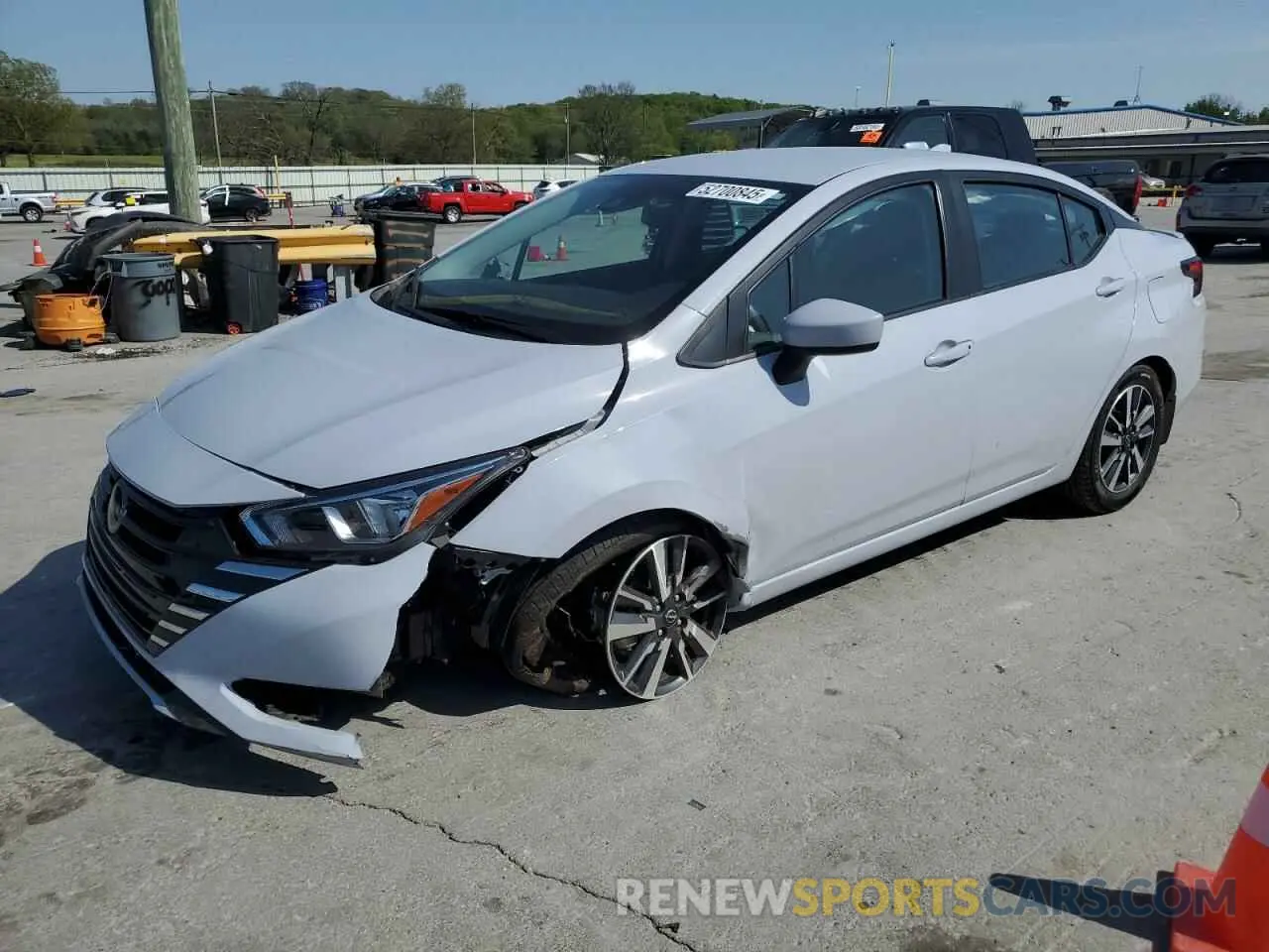 1 fotografías del automóvil dañado 3N1CN8EV6PL822397 NISSAN VERSA 2023