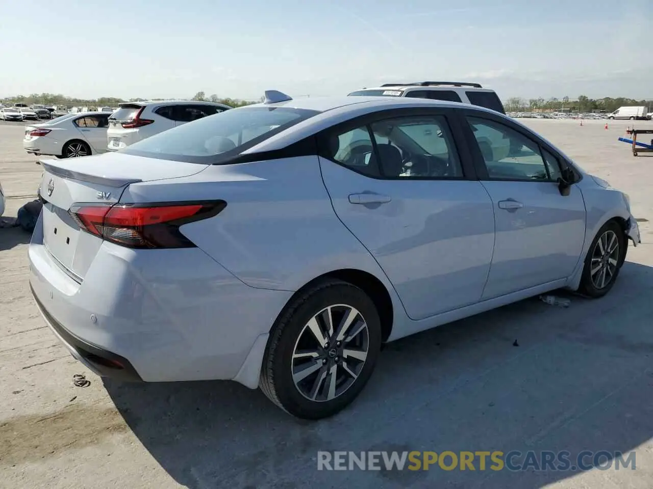3 fotografías del automóvil dañado 3N1CN8EV6PL822397 NISSAN VERSA 2023