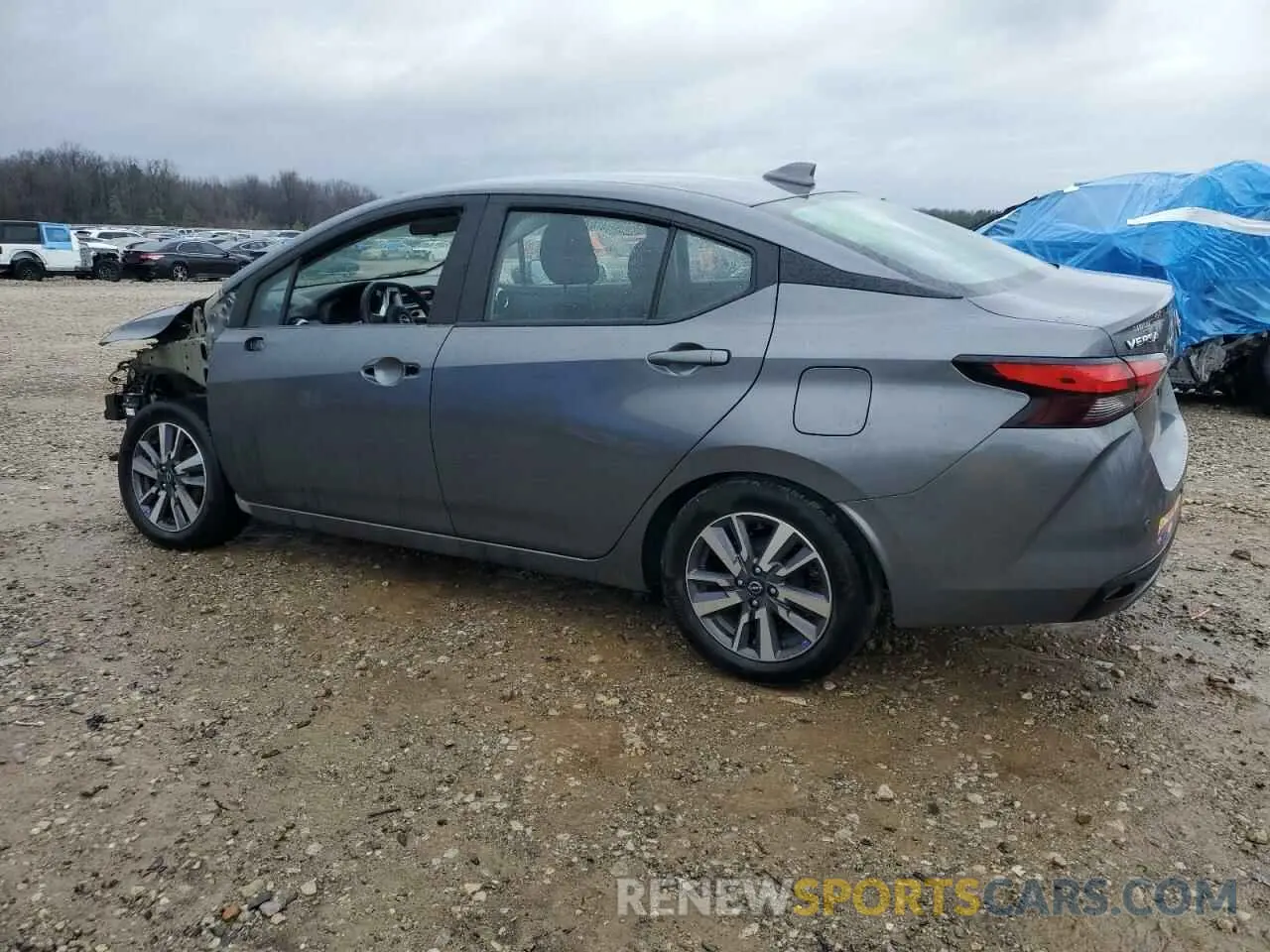 2 fotografías del automóvil dañado 3N1CN8EV6PL839877 NISSAN VERSA 2023
