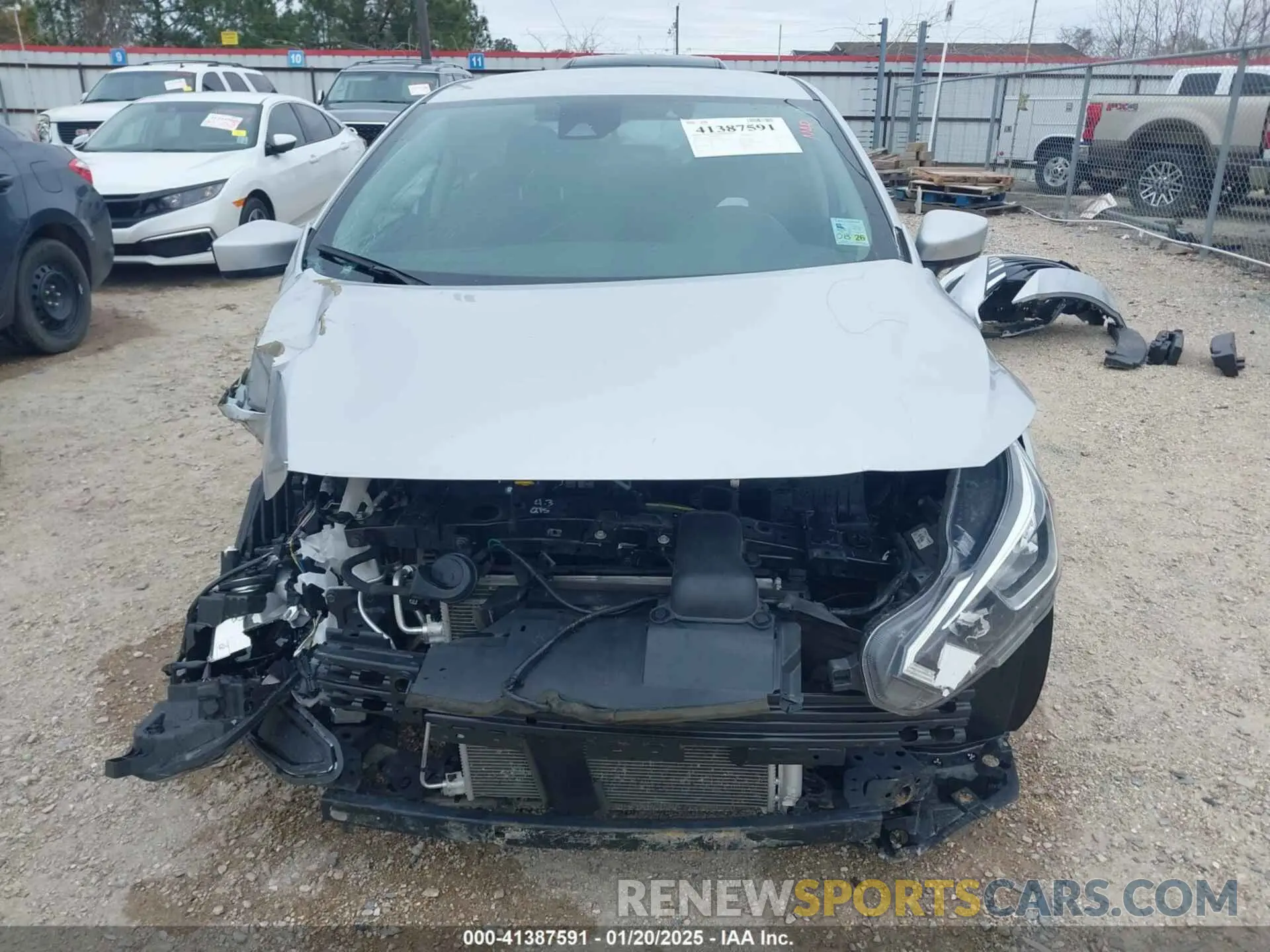 13 fotografías del automóvil dañado 3N1CN8EV6PL862026 NISSAN VERSA 2023