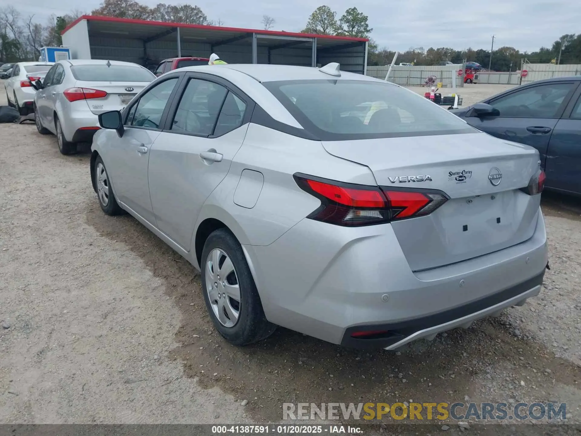 3 fotografías del automóvil dañado 3N1CN8EV6PL862026 NISSAN VERSA 2023