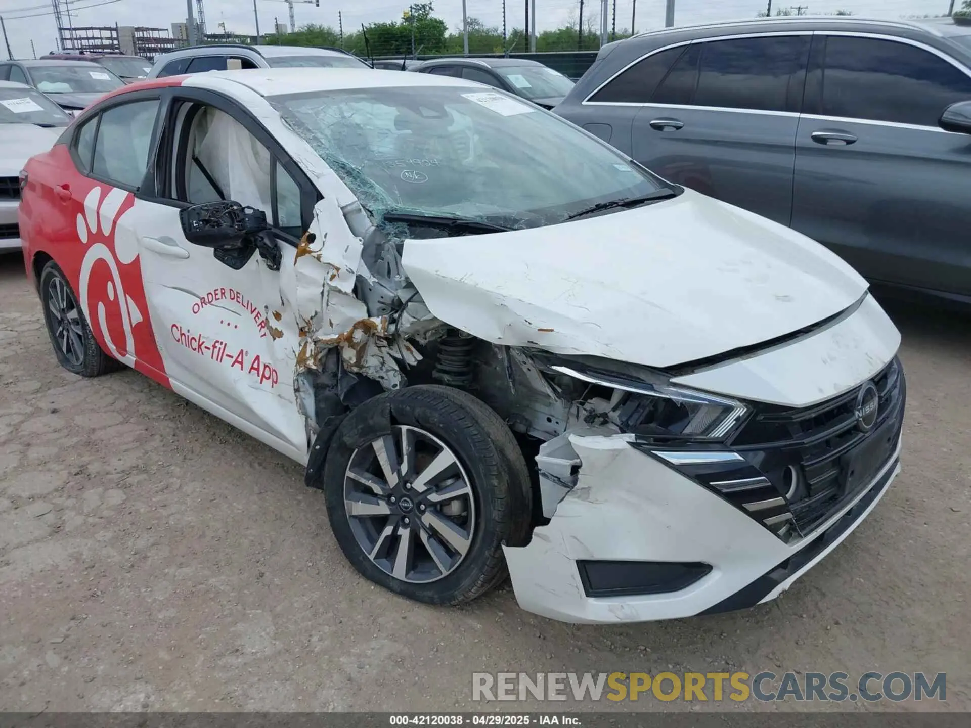 1 fotografías del automóvil dañado 3N1CN8EV7PL838348 NISSAN VERSA 2023