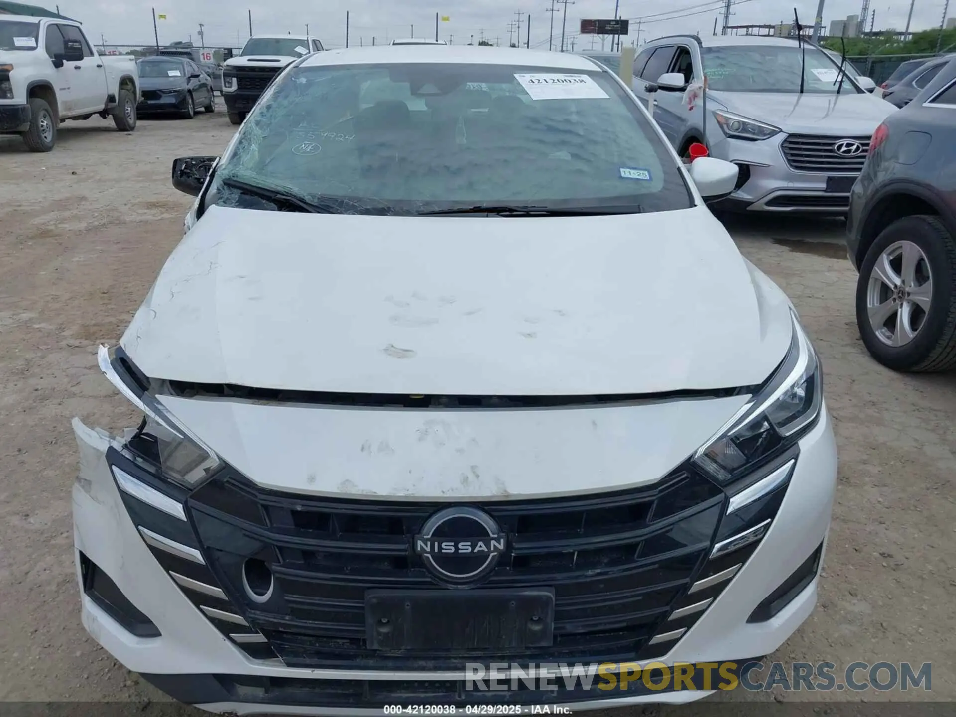 11 fotografías del automóvil dañado 3N1CN8EV7PL838348 NISSAN VERSA 2023