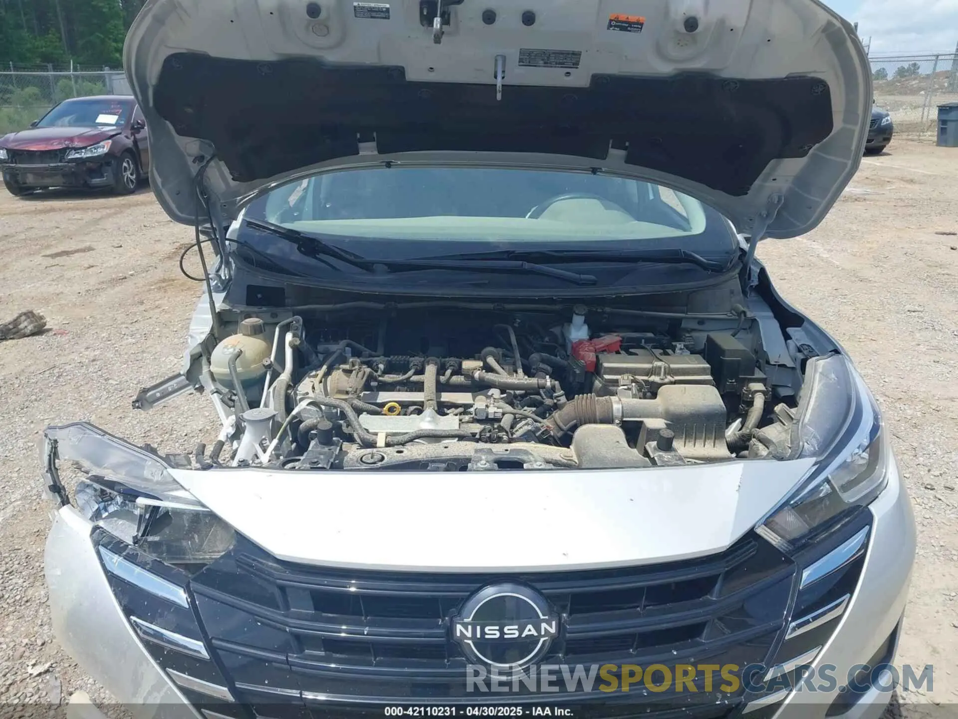 10 fotografías del automóvil dañado 3N1CN8EV7PL838883 NISSAN VERSA 2023