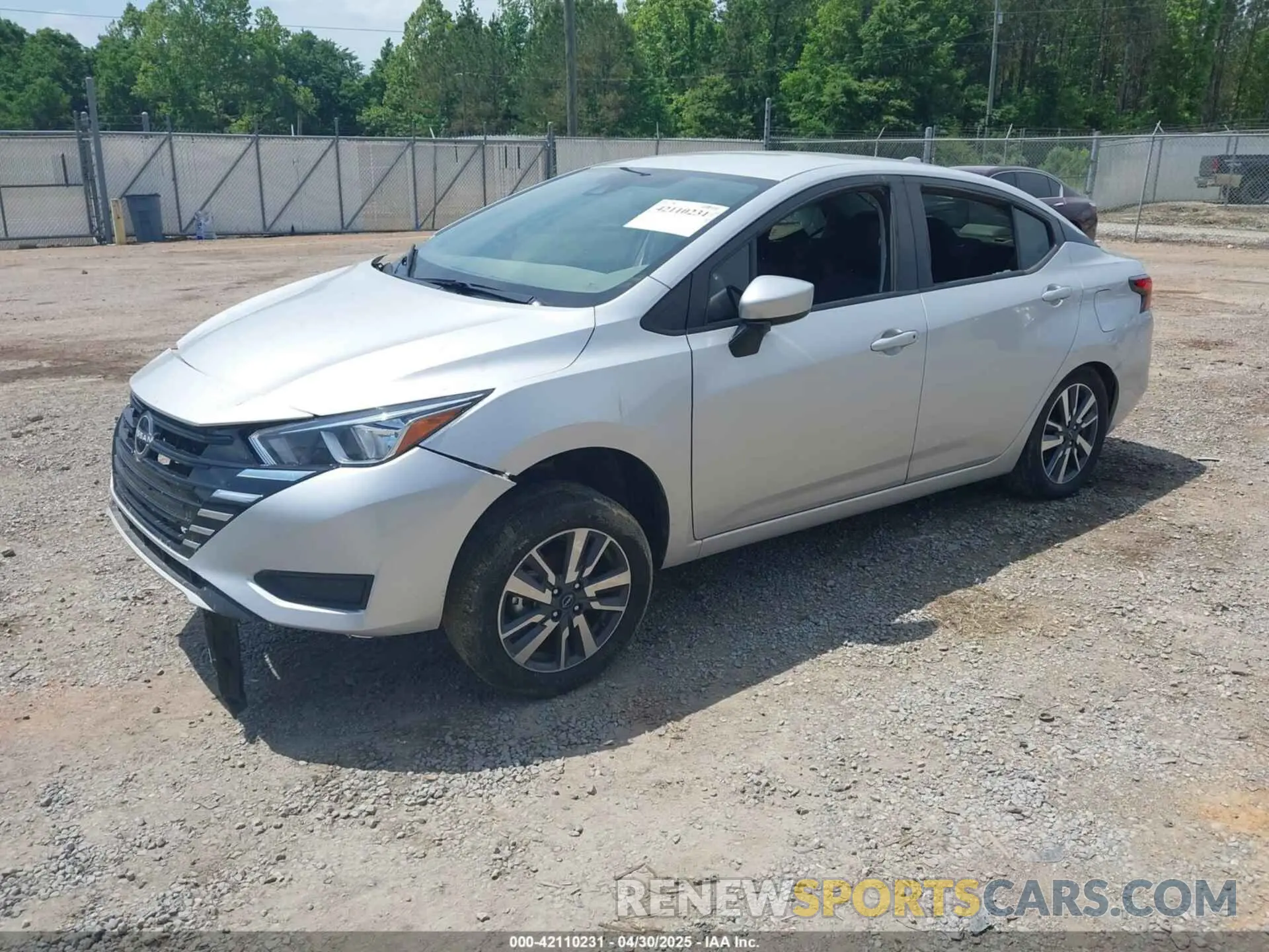 2 fotografías del automóvil dañado 3N1CN8EV7PL838883 NISSAN VERSA 2023