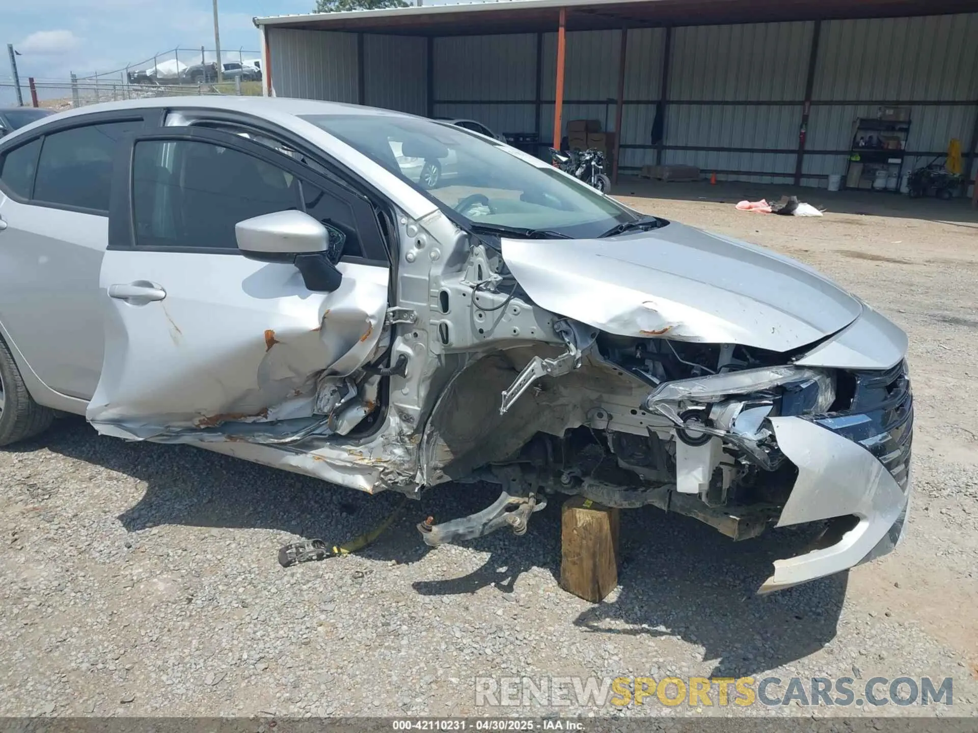 6 fotografías del automóvil dañado 3N1CN8EV7PL838883 NISSAN VERSA 2023