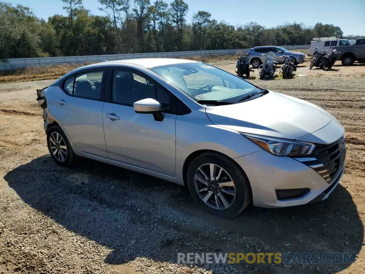 4 fotografías del automóvil dañado 3N1CN8EV8PL856664 NISSAN VERSA 2023