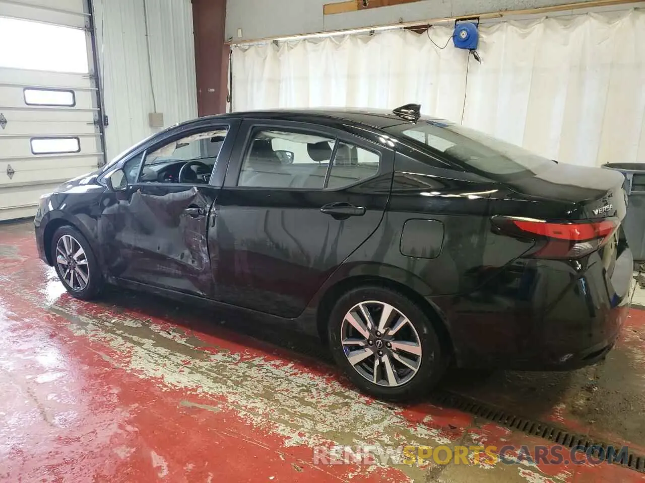 2 fotografías del automóvil dañado 3N1CN8EV8PL865283 NISSAN VERSA 2023