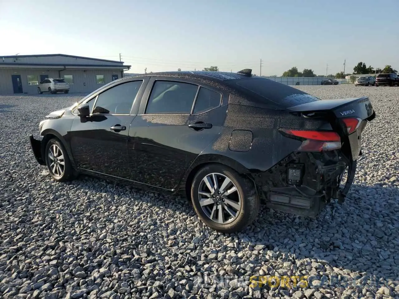 2 fotografías del automóvil dañado 3N1CN8EVXPL859338 NISSAN VERSA 2023