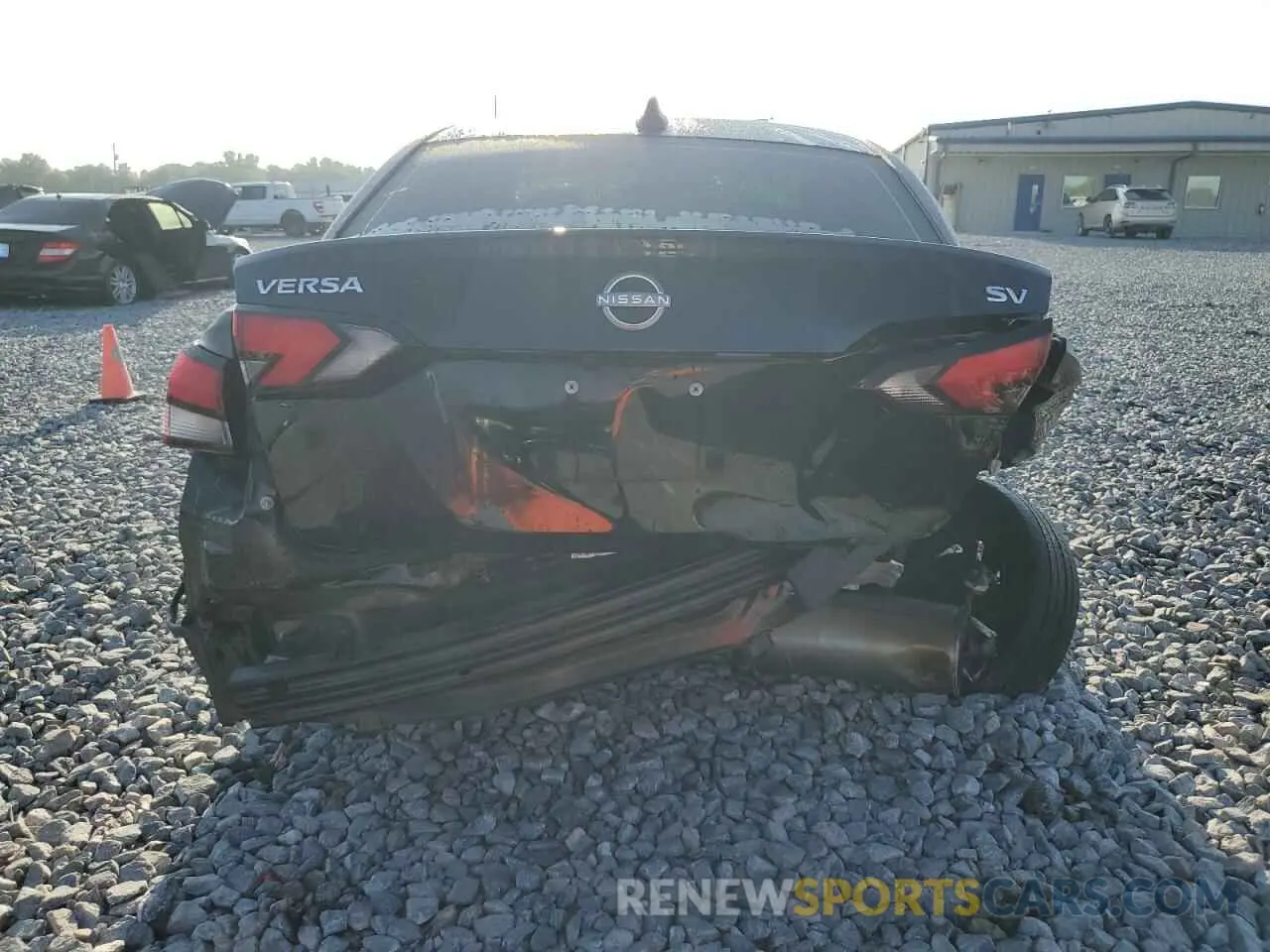6 fotografías del automóvil dañado 3N1CN8EVXPL859338 NISSAN VERSA 2023
