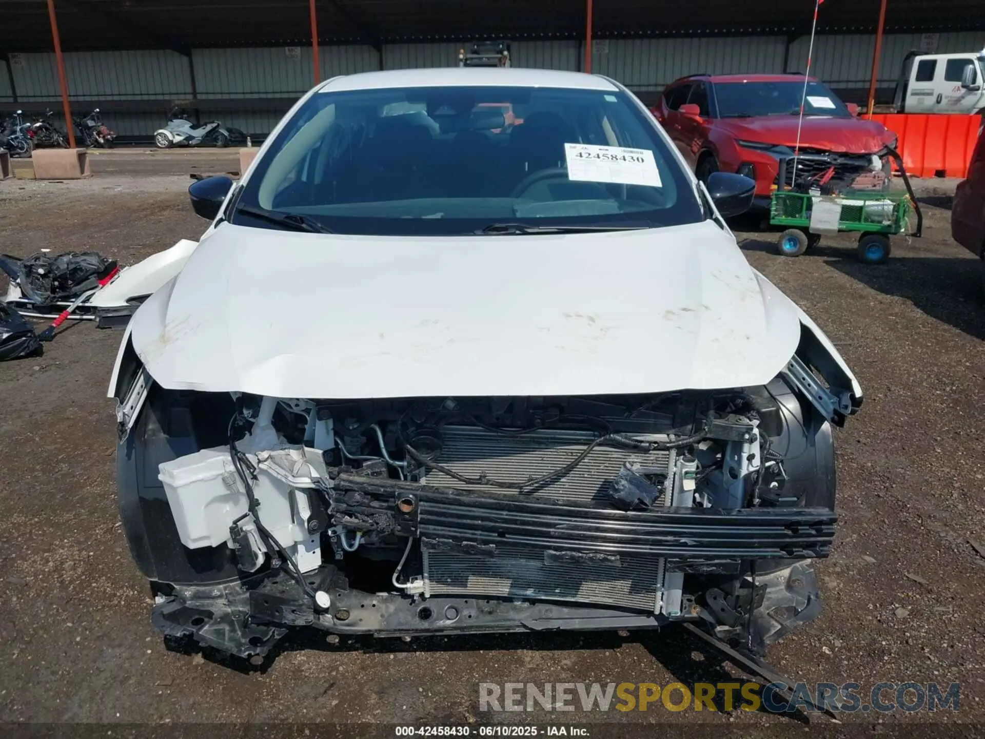 12 fotografías del automóvil dañado 3N1CN8FV4PL870186 NISSAN VERSA 2023