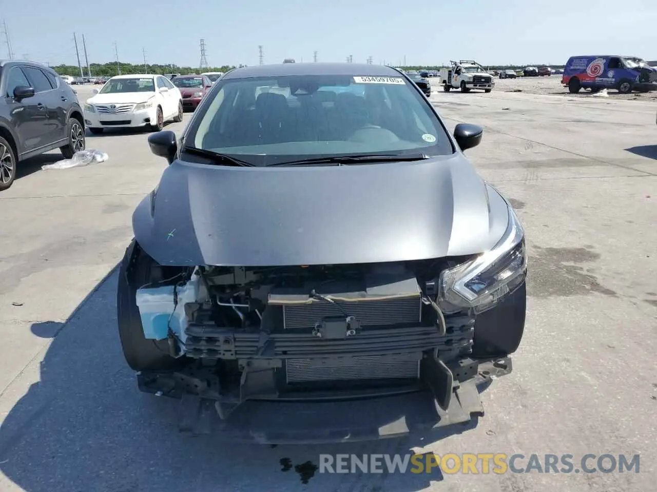 5 fotografías del automóvil dañado 3N1CN8FV6PL846469 NISSAN VERSA 2023