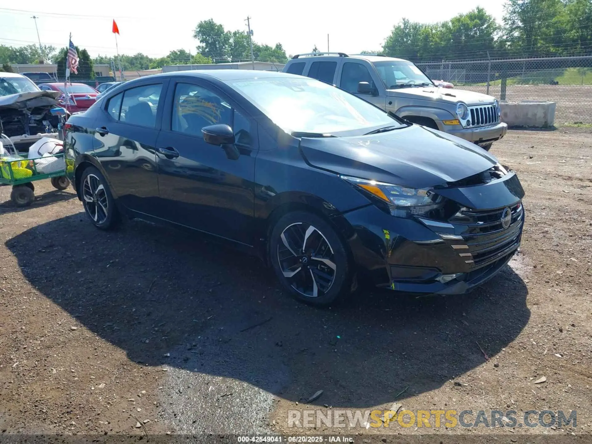 1 fotografías del automóvil dañado 3N1CN8FV8PL858624 NISSAN VERSA 2023