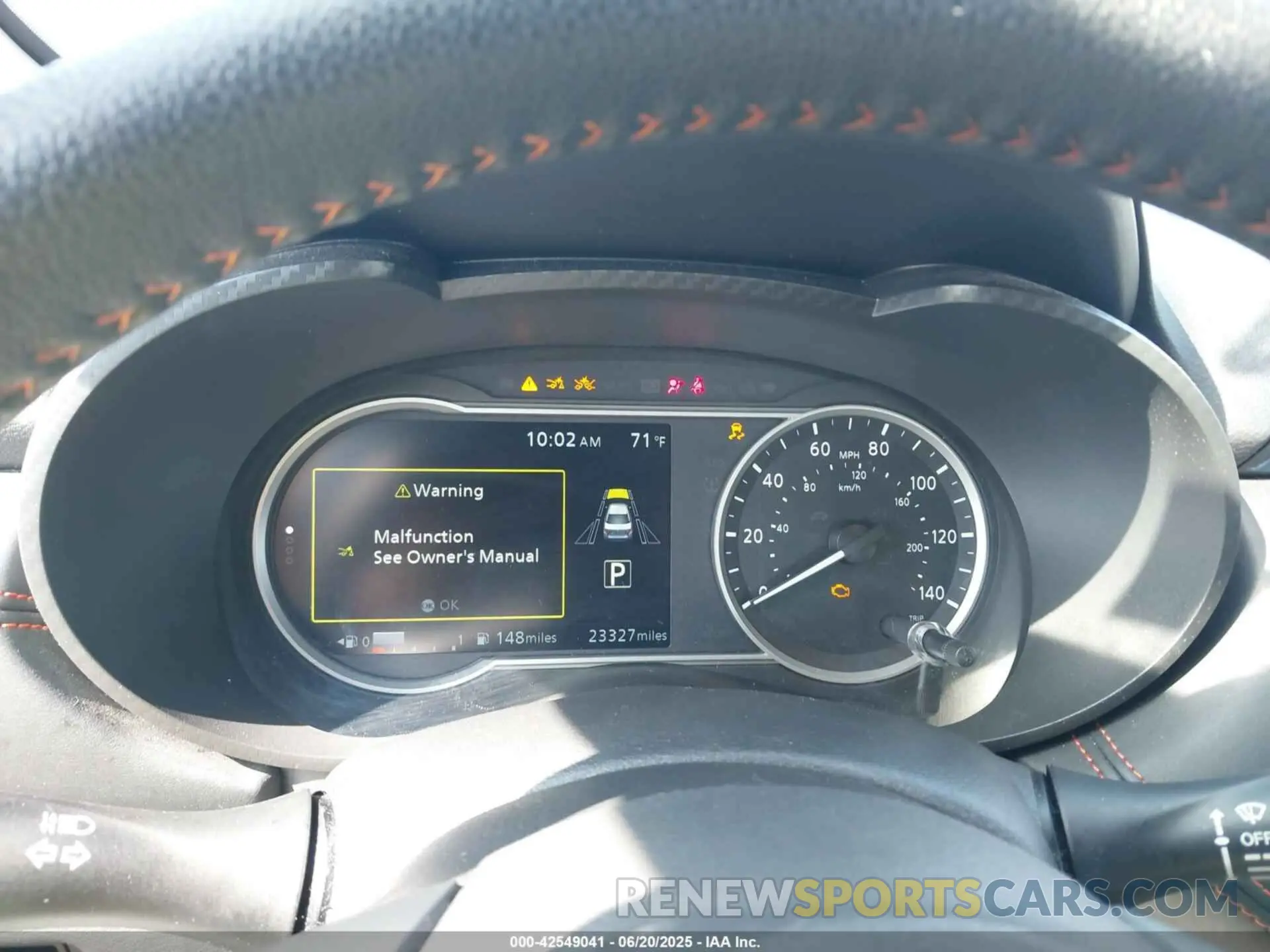 7 fotografías del automóvil dañado 3N1CN8FV8PL858624 NISSAN VERSA 2023