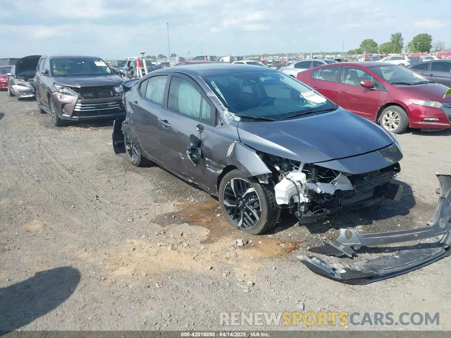 1 fotografías del automóvil dañado 3N1CN8FV9PL860303 NISSAN VERSA 2023