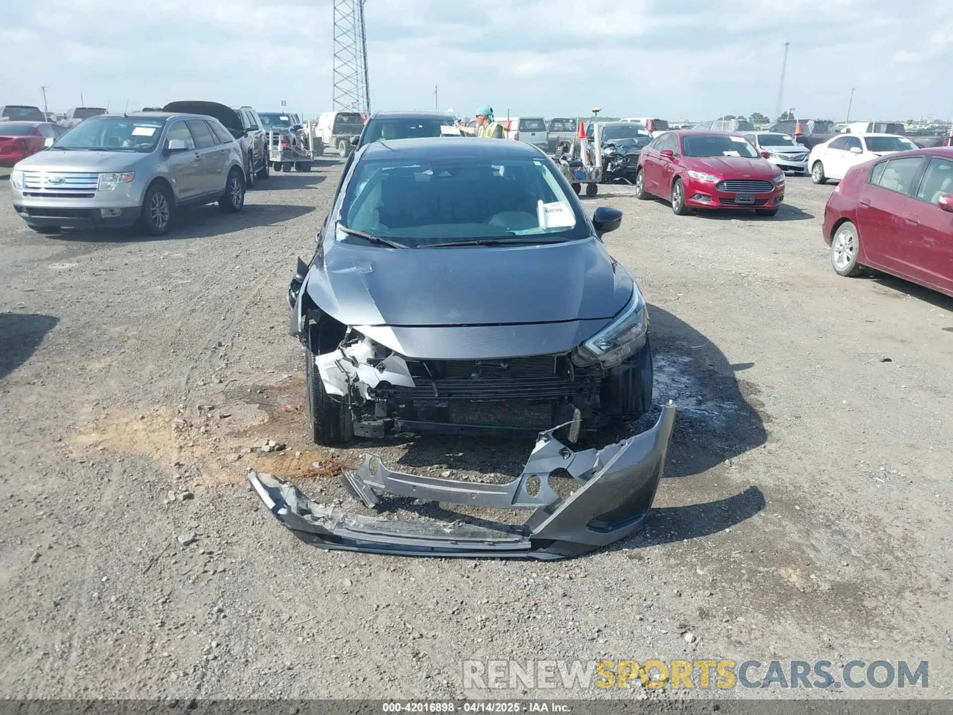 12 fotografías del automóvil dañado 3N1CN8FV9PL860303 NISSAN VERSA 2023