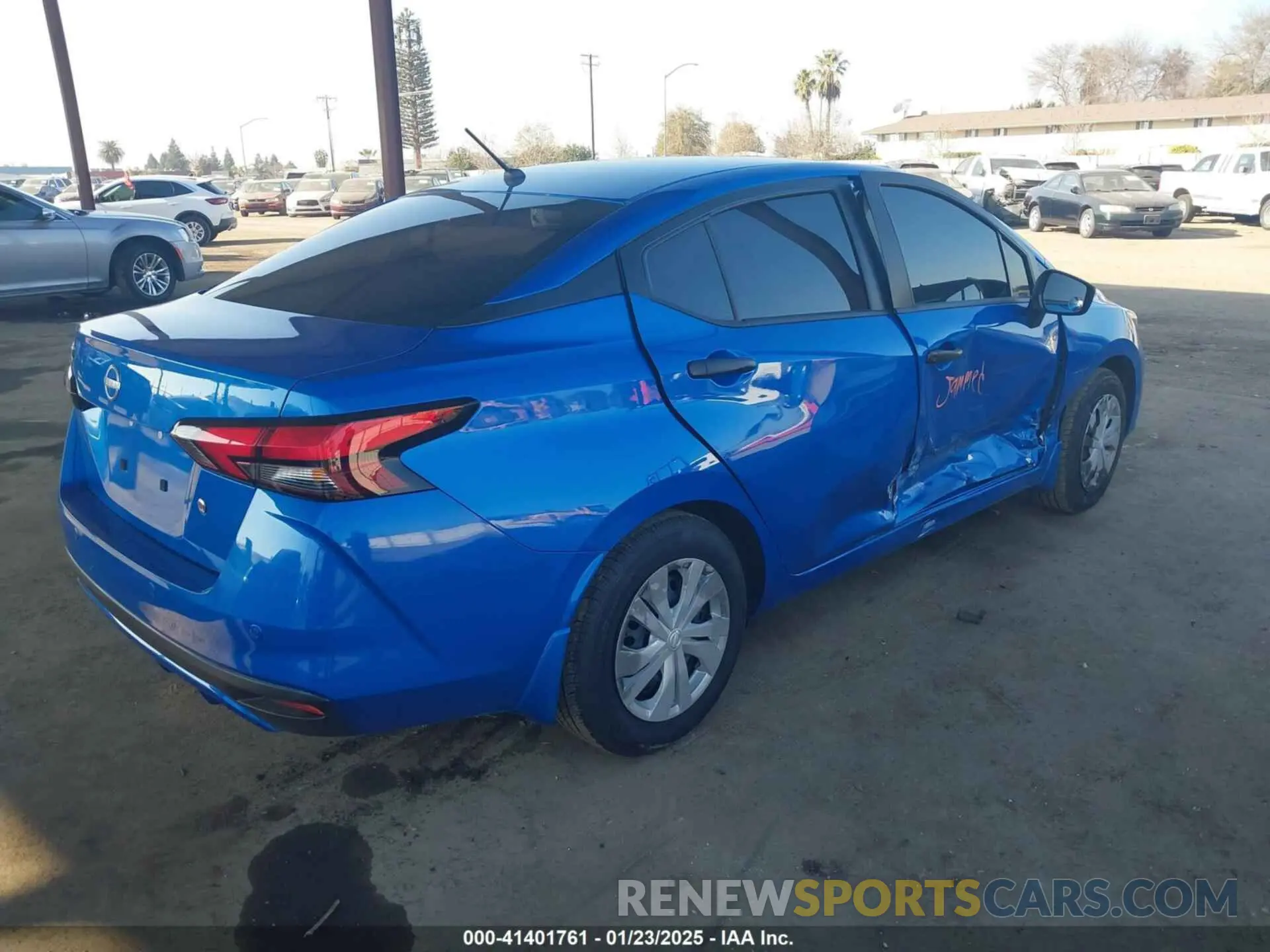 4 fotografías del automóvil dañado 3N1CN8BV2RL846476 NISSAN VERSA 2024